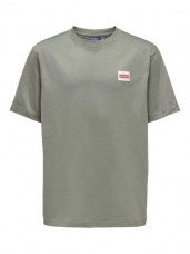 O& Sons Fred Label Tee. O& Sons Fred Label Tee.