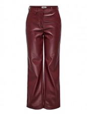 Only Dina Faux Leather Pant